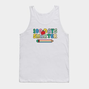 100 Days Smarter 100th Day of School Gift Tank Top